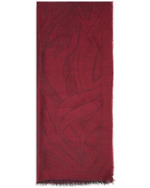 Alberta Ferretti Winter Scarves - Red
