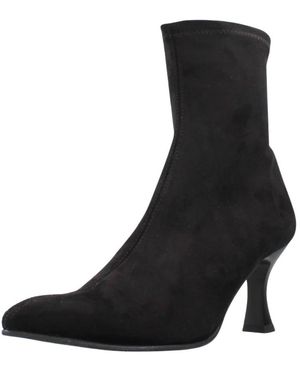 Miss Elastic Schoenen ,Zwart ,Suède Botin Zeta