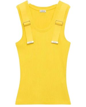 Loewe Sleeveless Tops - Amarillo