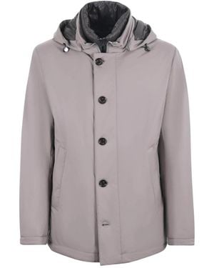 Montecore Jassen ,Nylon Piumino - Grijs