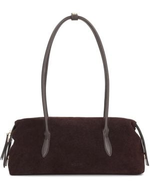 Kazar Oblong Shoulder Bag - Braun
