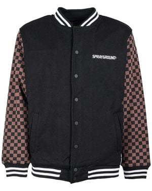 Sprayground Bomber Jackets - Black