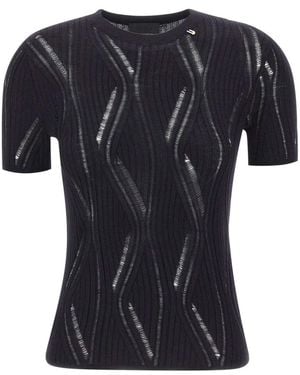 Liu Jo Round-Neck Knitwear - Negro