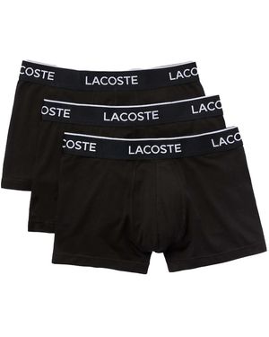 Lacoste Casual Trunks Briefs Pakket - Zwart