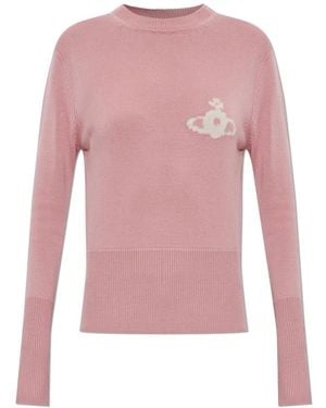 Vivienne Westwood Round-Neck Knitwear - Rosa