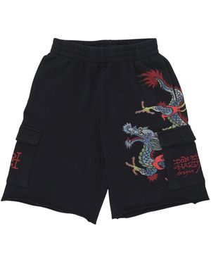 Ed Hardy Casual Shorts - Nero