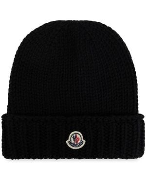 Moncler Beanies - Nero