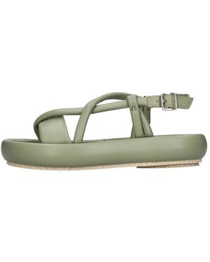 Patrizia Bonfanti Flat Sandals - Verde
