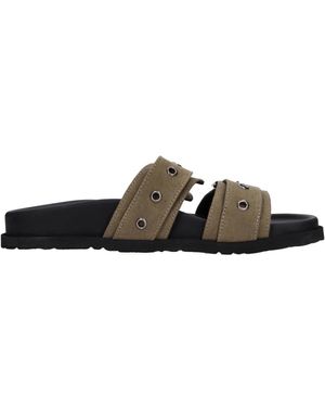 MSGM Sliders - Marrón