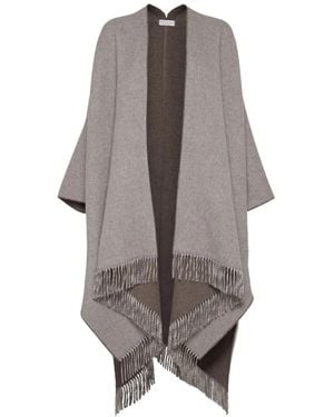 Brunello Cucinelli Capes - Gris