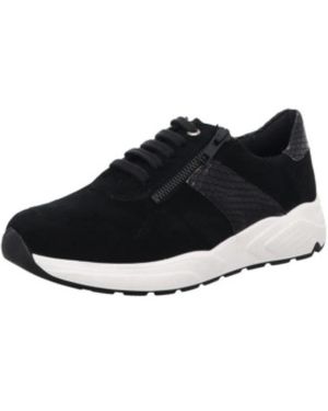 SOLIDUS Casual Schnürschuhe Für Damen - Schwarz