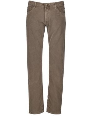 Hand Picked Straight Jeans - Gris