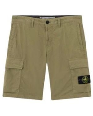 Stone Island Casual Shorts - Green