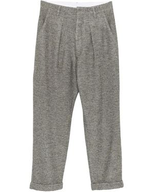 RANRA Cropped Trousers - Grey