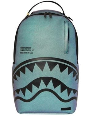 Sprayground Hai Central Oil Slick Rucksack - Grün