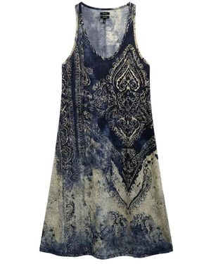 R13 Tank Kleid - Blau