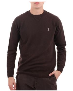 U.S. POLO ASSN. Round-Neck Knitwear - Black