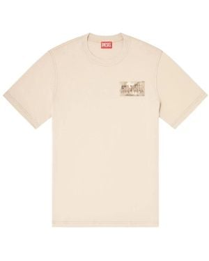 DIESEL T-Shirts - Natural