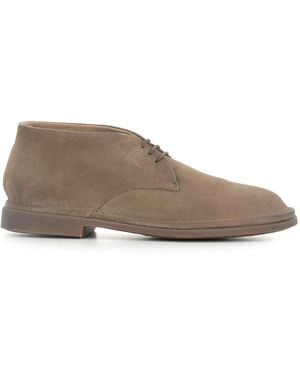 Pantanetti Lace-Up Boots - Grey