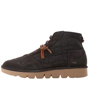 Pànchic Lace-Up Boots - Marrón