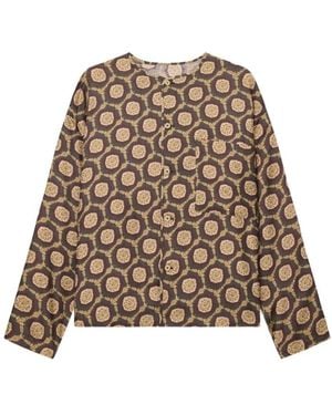 Emporio Armani Light Jackets - Brown