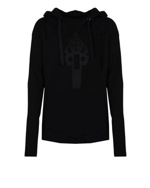 LA HAINE INSIDE US Hoodie Mit Einzigartigem Druck Und Tasche - Schwarz