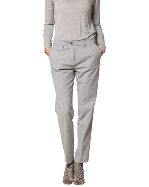 Mason's Straight Trousers - Grigio