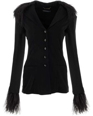 Alberta Ferretti Blazer - Black