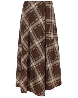 Weekend by Maxmara Midi Skirts - Marrón