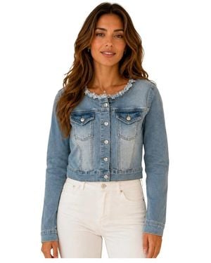 Met Denim Jackets - Bleu