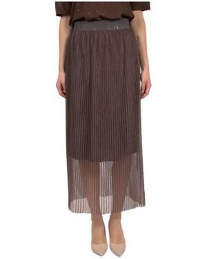Peserico Midi Skirts - Marrón