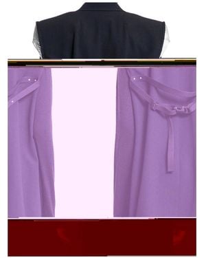 Rick Owens Vests - Morado