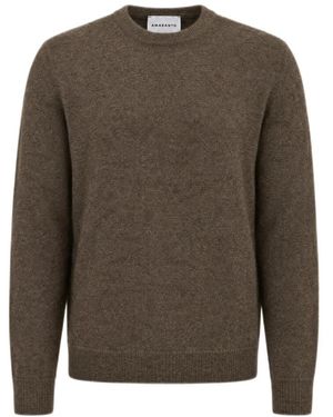 Amaranto Pullover Mit Rundhalsausschnitt - Braun