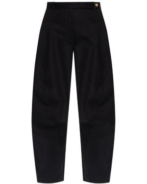 Versace Straight Trousers - Black