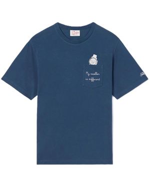 MC2 Saint Barth T-Shirts - Blue