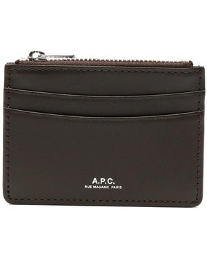 A.P.C. Paris Cardholder - Zwart