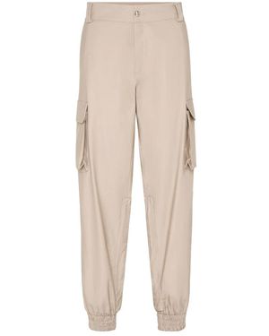 Philipp Plein Broeken ,Katoen Lange Cargo Broek - Naturel