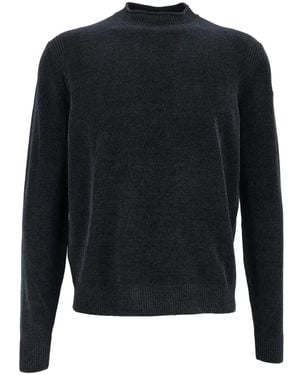 Rrd Velvet Round Knit - Blau