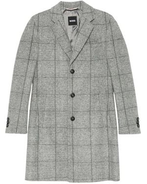 BOSS Single-Breasted Coats - Gris