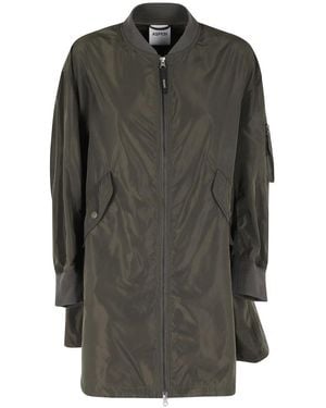 Aspesi Single-Breasted Coats - Grau