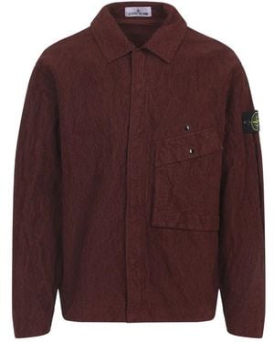 Stone Island Casual Shirts - Purple