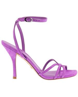 Stuart Weitzman High Heel Sandals - Purple