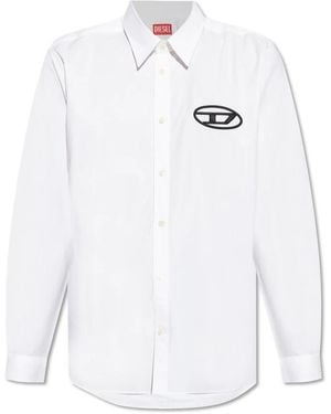 DIESEL Casual Shirts - White