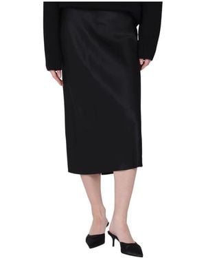 Anine Bing Midi Skirts - Negro