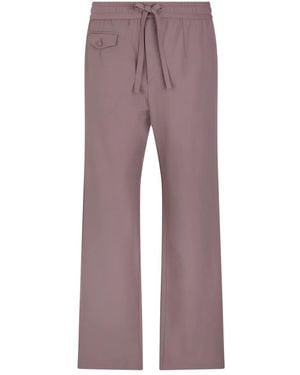 Dolce & Gabbana Wide Trousers - Purple