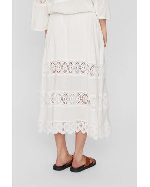 Numph Nugaia Skirt 704316 - Wit