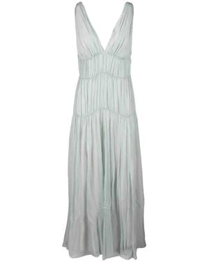 Erika Cavallini Semi Couture Maxi Dresses - Grey