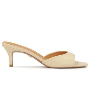 Kazar Heeled Mules - Metálico