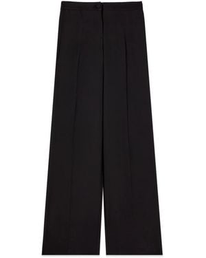 Oltre Wide Trousers - Negro