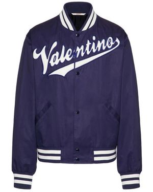 Valentino Bomber Jackets - Blue
